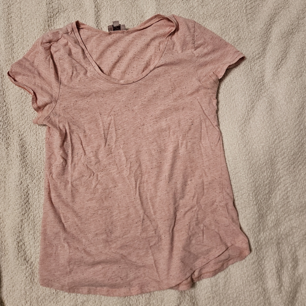 LOFT pink funfetti T-Shirt